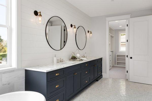 New year New Bathroom! All custom vanity