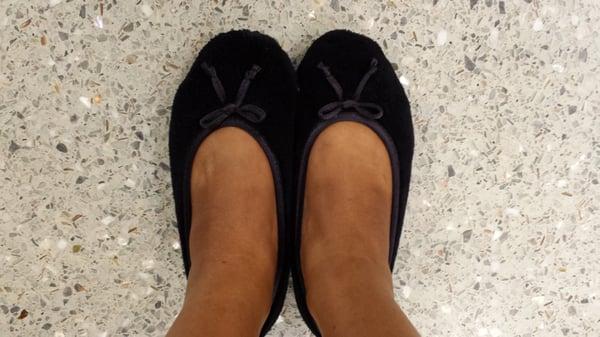 $10 Black Slippers