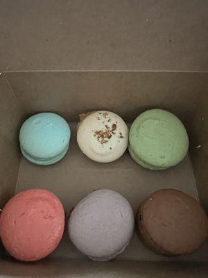 Their colorful macarons