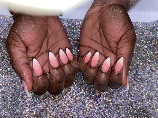 Ombré Set with Almond Shape