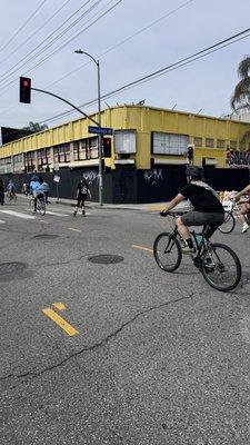 Ciclavia Melrose Ave - Feb 25, 2024