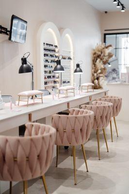 Exclusive Eastern European nail and brow services at Secretive Nail & Beauty Bar, Santa Monica