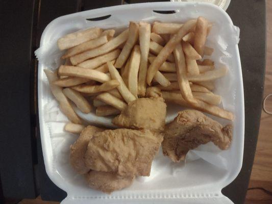 Whiting and fries