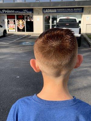 Boys haircut