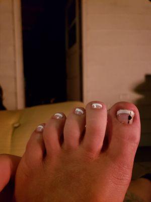 This is what a $40 pedicure should look like?