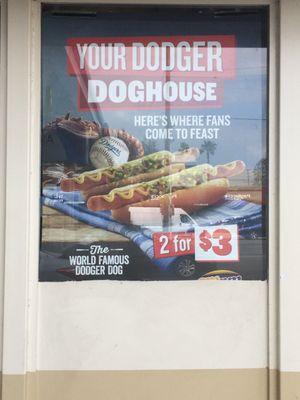 2 Dodger Dogs for $3.00!!!