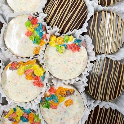 Fruity Pebble Oreos & Peanut Butter Oreos