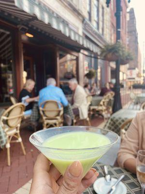 Key lime martini