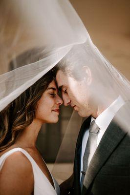 Her day was made by lashes and getting married to her best friend!