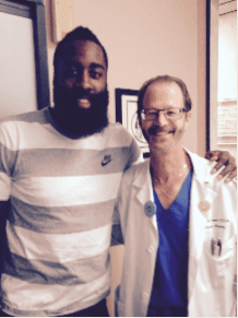 James Harden and Dr. Tepper