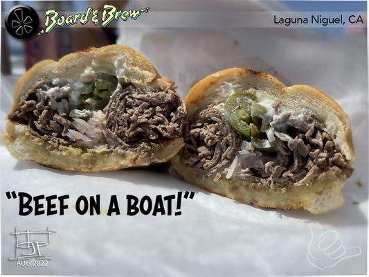 Spicy Roast Beef | Sailing a few miles outside of Dana Point Harbor