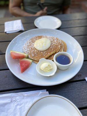 Lemon ricotta pancakes