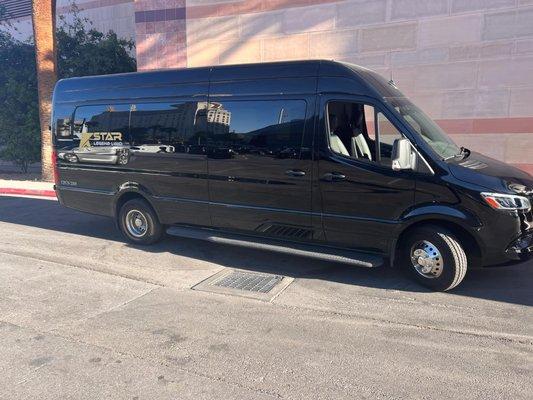 Our beautiful & comfortable Sprinter Party Bus