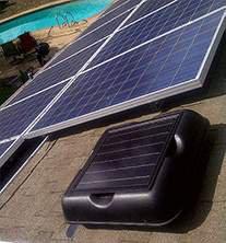 Full service 1-10kw solar array systems, and solar powered ventilation systems.