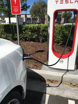 how to charge, tesla mountain view