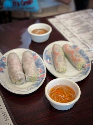 spring and summer rolls