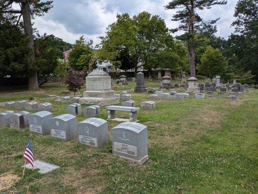 Charles Baber Cemetery, Pottsville