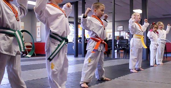 Our young kids love to grow in confidence and self esteem. 3T Karate is a place for all ages