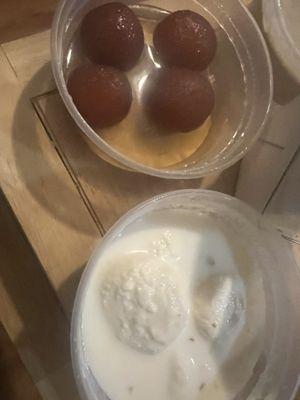 Galub Gulab Jamun and Rasamalai