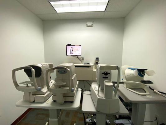 Eye Exam Equipment at Stanton Optical store in Fort Lauderdale, FL 33305