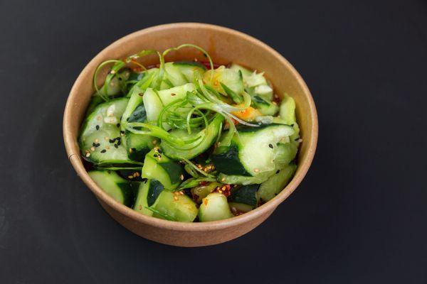 garlic cucumber salad