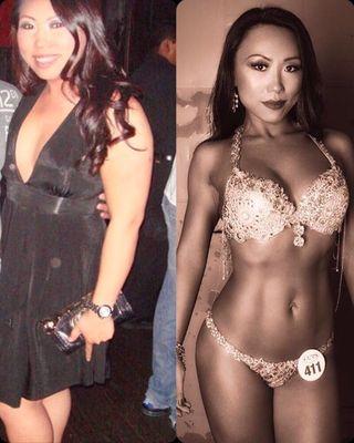 From a sedentary lifestyle to a bikini competitor. October 2013 - October 15th WBFF Beverly Hills Show 2016.