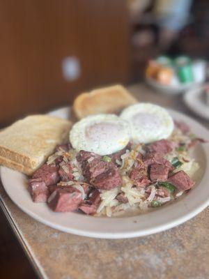 Corn Corned Beef Hash