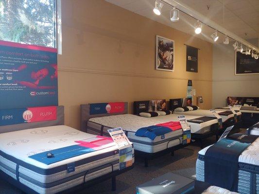 Great selection of mattresses