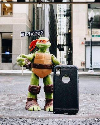 A ninja turtle encouraging you to try one of our cases.