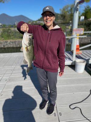 Personal Best 4.5 lb. bass.