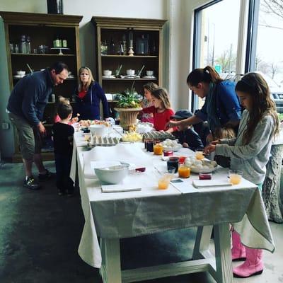 Easter egg dying workshop