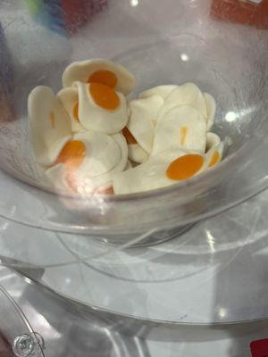 Gummy eggs