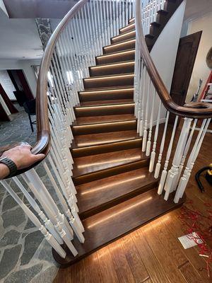 Under stair lights