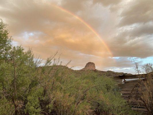 Rainbow after the rain