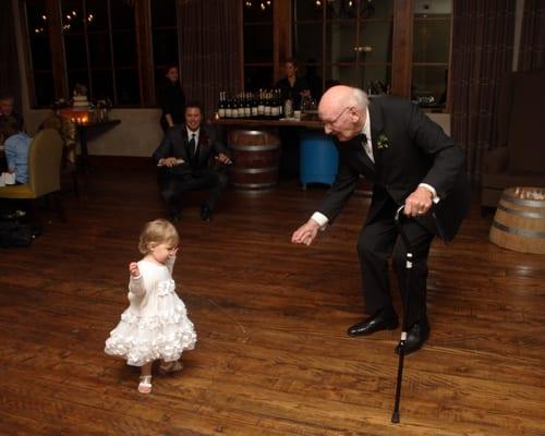 Young and Old love to dance