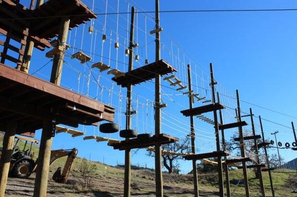 Lopez Lake ZipLine Park with CampTime Rentals