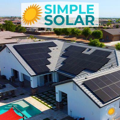 34.4kW Solar Installation  by Simple Solar in Surprise, AZ.