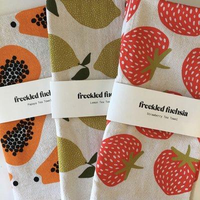 Freckled Fuchsia Tea Towels