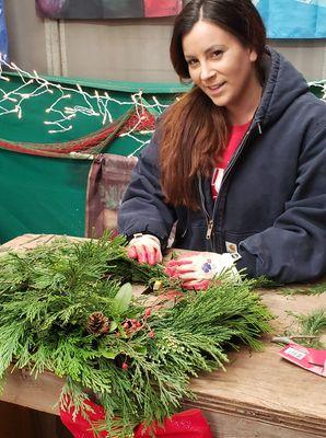 Fresh made wreaths!