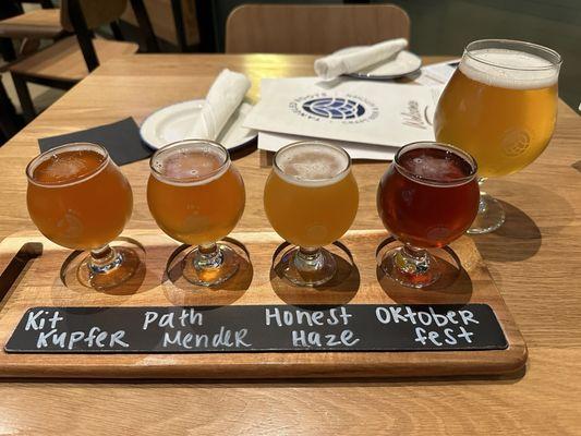 Beer flight