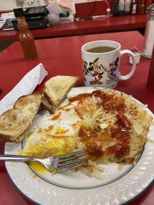 THIS is how you start your week RIGHT!  Cathy's Cafe!