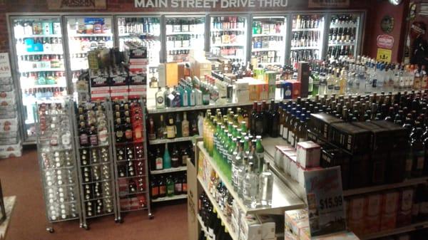 Full Liquor Store - Drive Thru for coffee as well as liquor. open 7 days a week