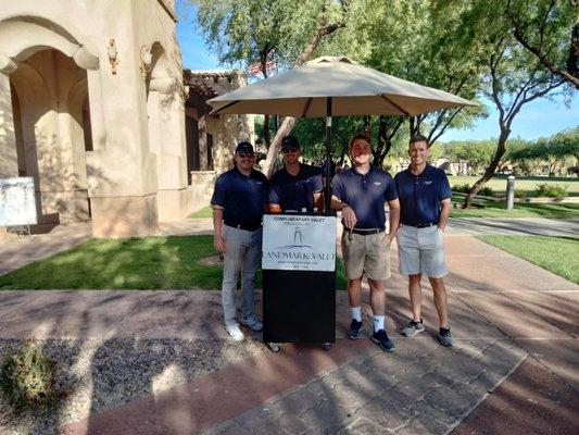 Our team is ready for action at Windgate Ranch in North Scottsdale.