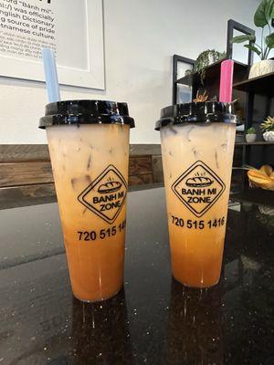 Iced Thai tea (one size only)