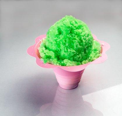 All new shaved ice cups = more ice and less mess!