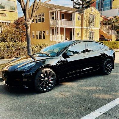 2022 Tesla Model 3 Performance nano-ceramic window tint