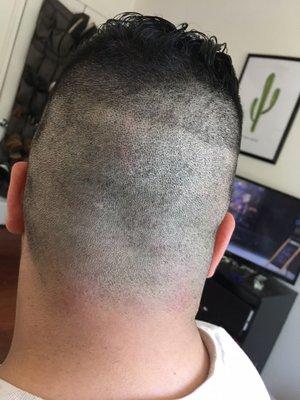 They call this a haircut?!? And they didn't want to fix it because they fucked it up!