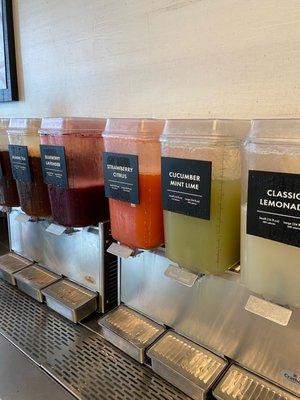 Fantastic lemonade/ juice drinks