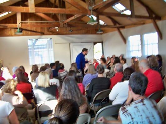 Messages from the Other Side - Public Demonstration Even with Felix Lee Lerma, Half Moon Bay, November 2014.