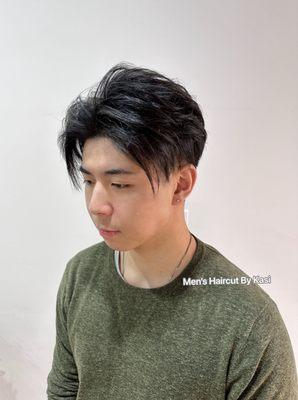 Men's haircut by Kasi